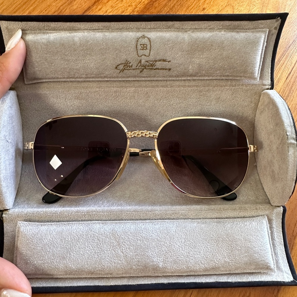Ettore Bugatti Rare Vintage Sunglasses EB 500